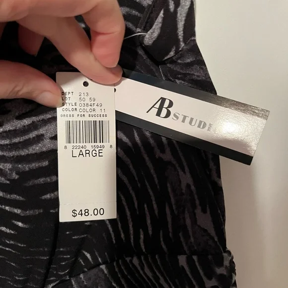 Size Large new with tags AB studio dress - Picture 3 of 4